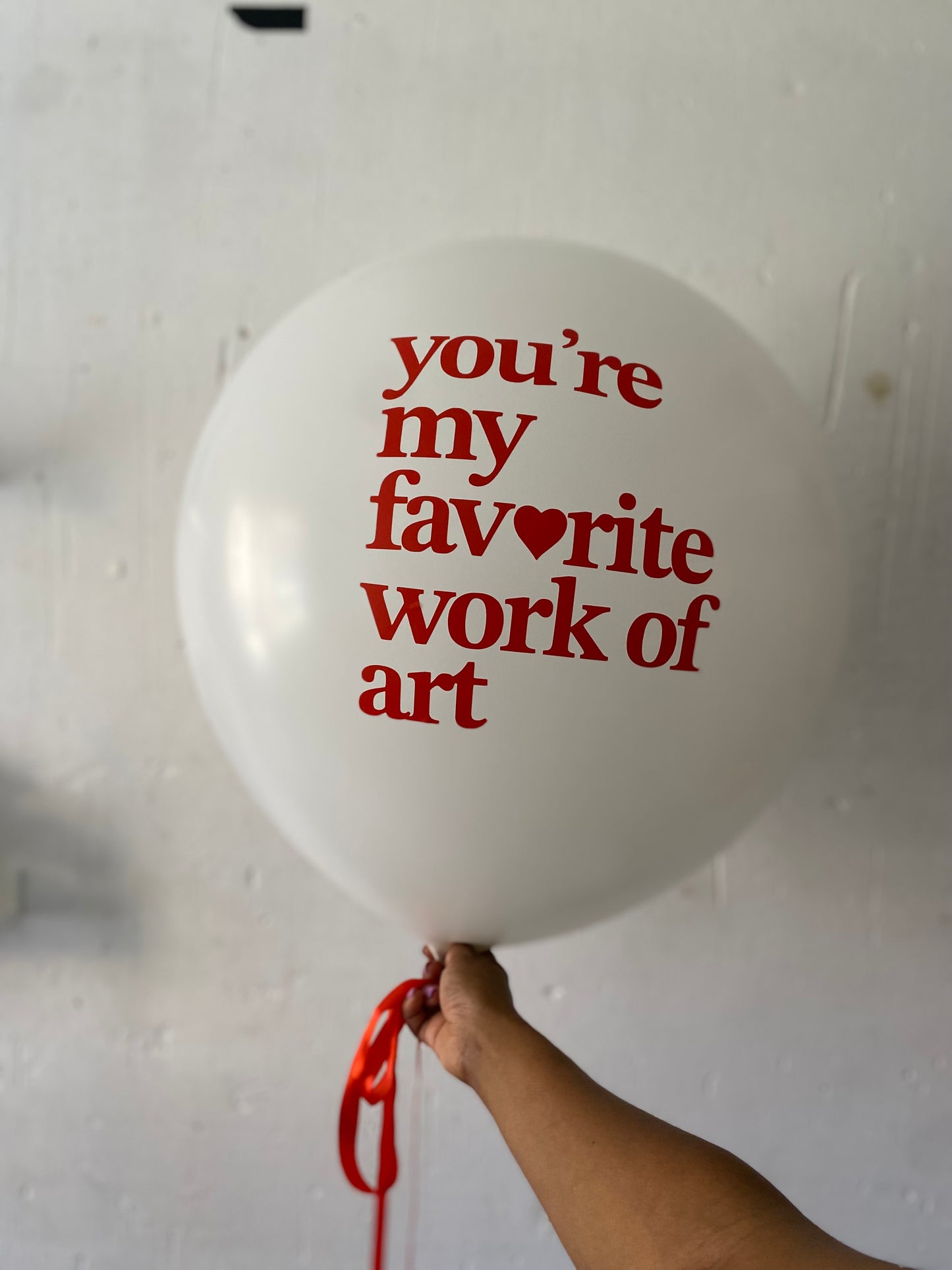 “You’re my favourite work of art” Jumbo Balloon Kit