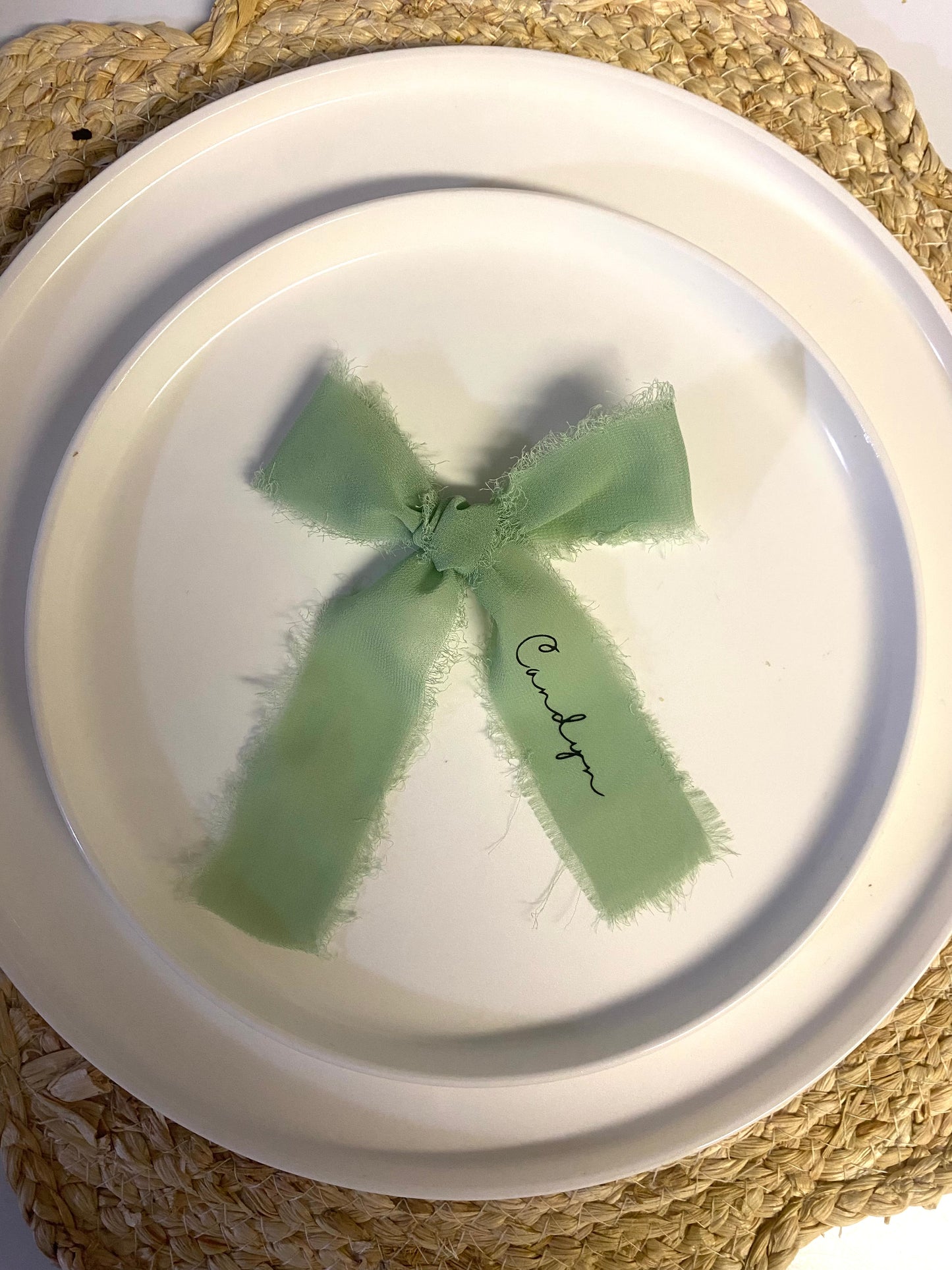 Chiffon Personalised Ribbons