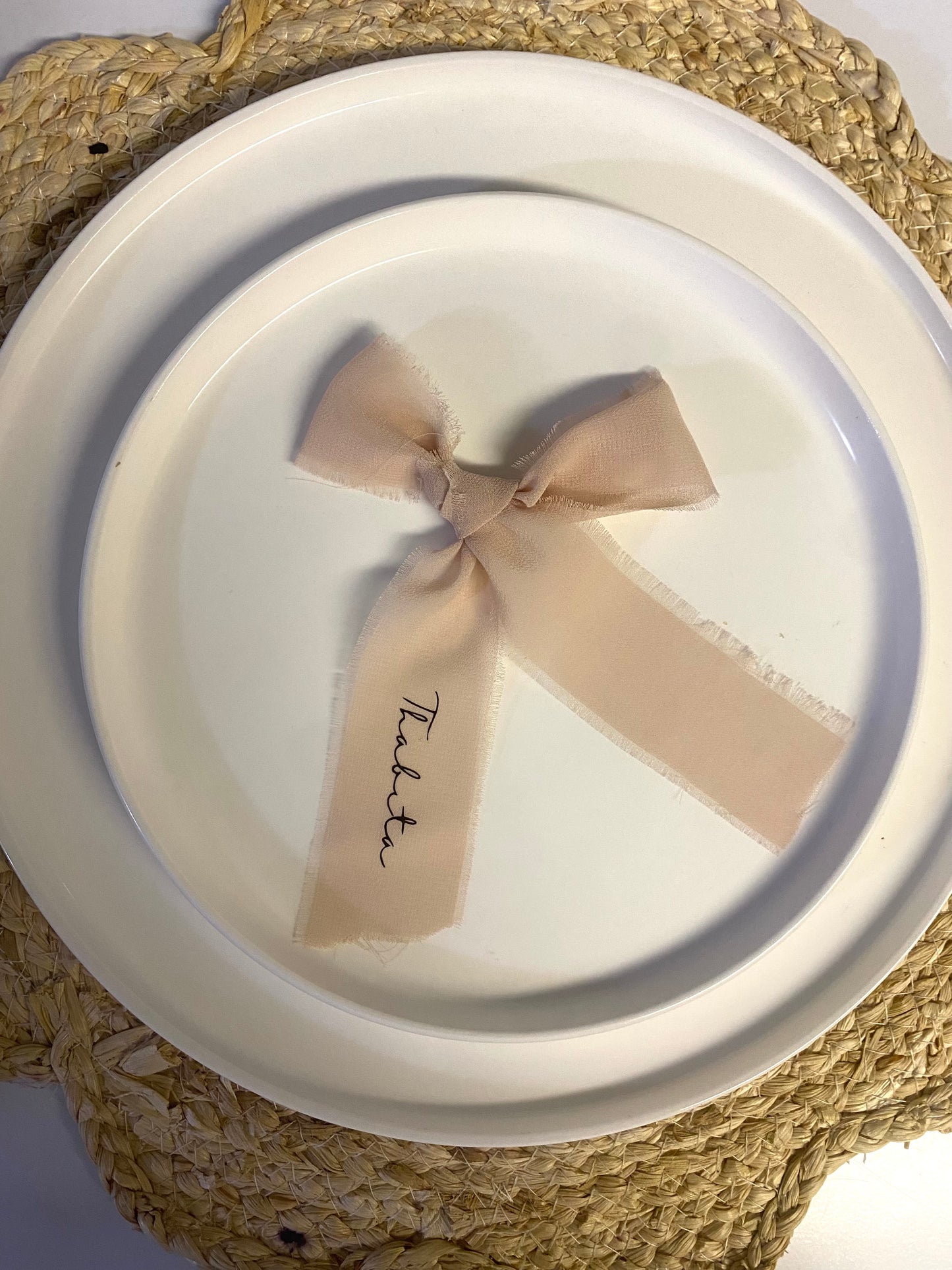 Chiffon Personalised Ribbons