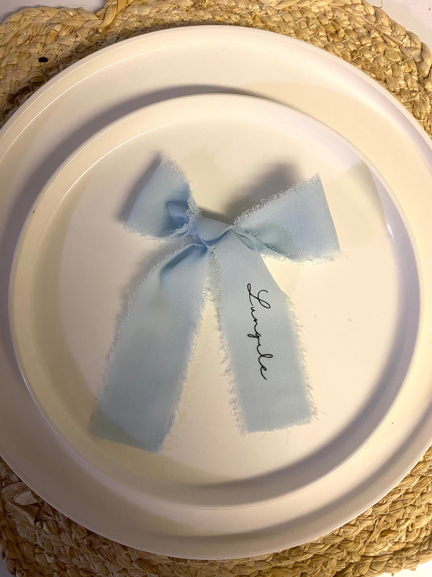 Chiffon Personalised Ribbons