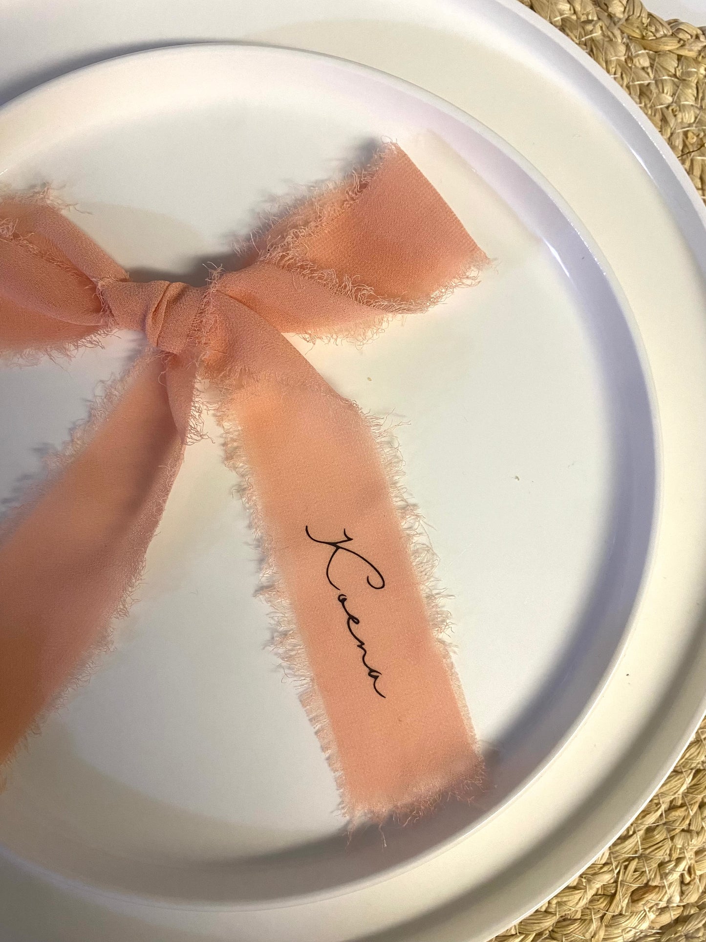 Chiffon Personalised Ribbons